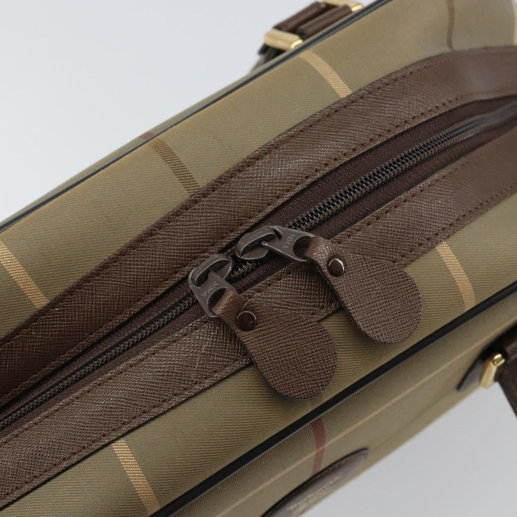 Burberry Nova Check Handbag Nova Check Canvas Brown Canvas Handbag