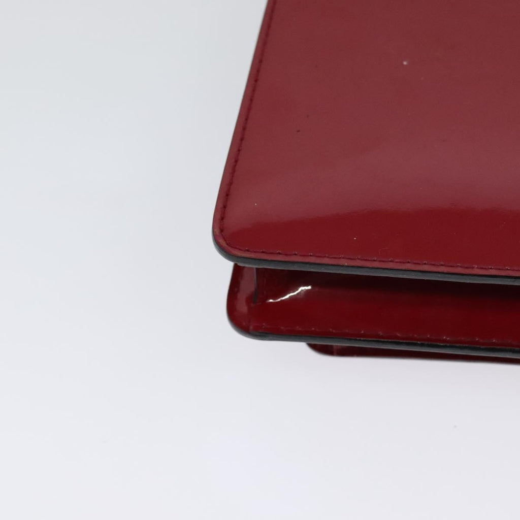 Louis Vuitton Monceau Handbag Vernis Burgundy Patent_Leather Bag