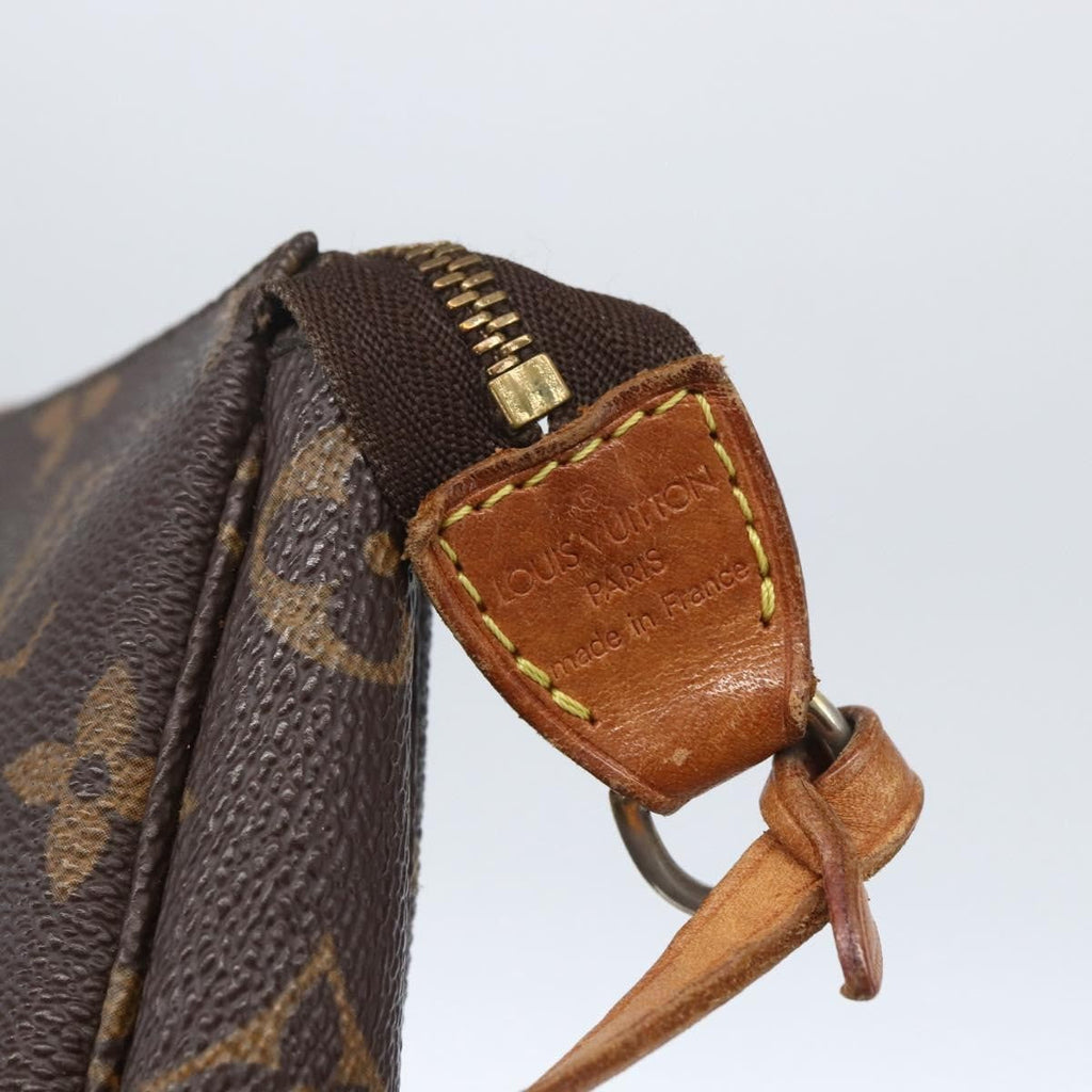 Louis Vuitton Pochette Accessoires Nm Monogram Canvas Brown Canvas Clutche & Pouche Bag