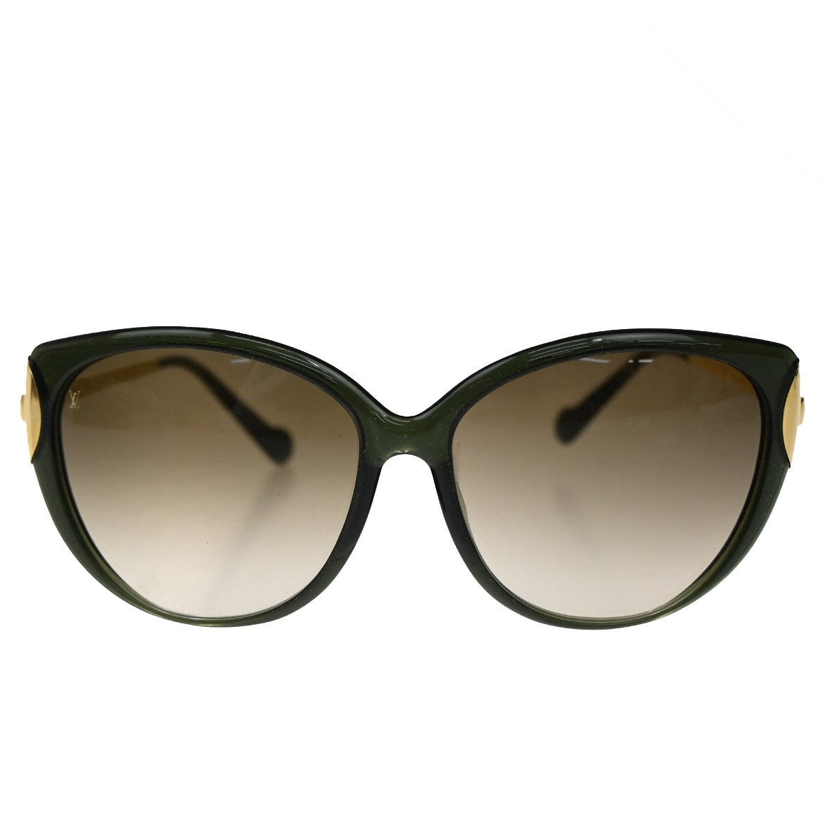 Louis Vuitton Eye Wear Metal Plastic Green Plastic_Glass Sunglasse Accessory