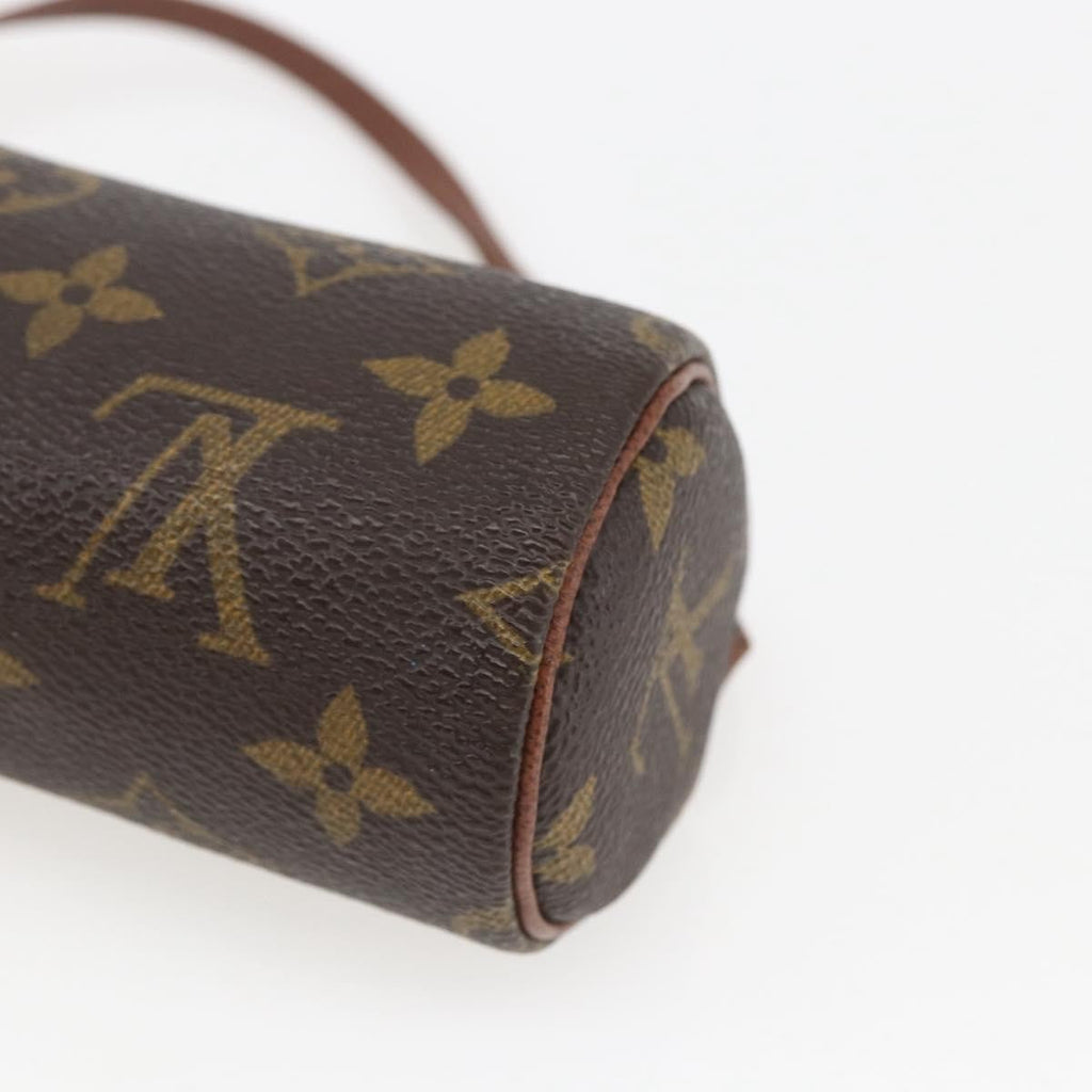 Louis Vuitton Papillon Pochette Monogram Canvas Brown Canvas Clutche & Pouche Bag