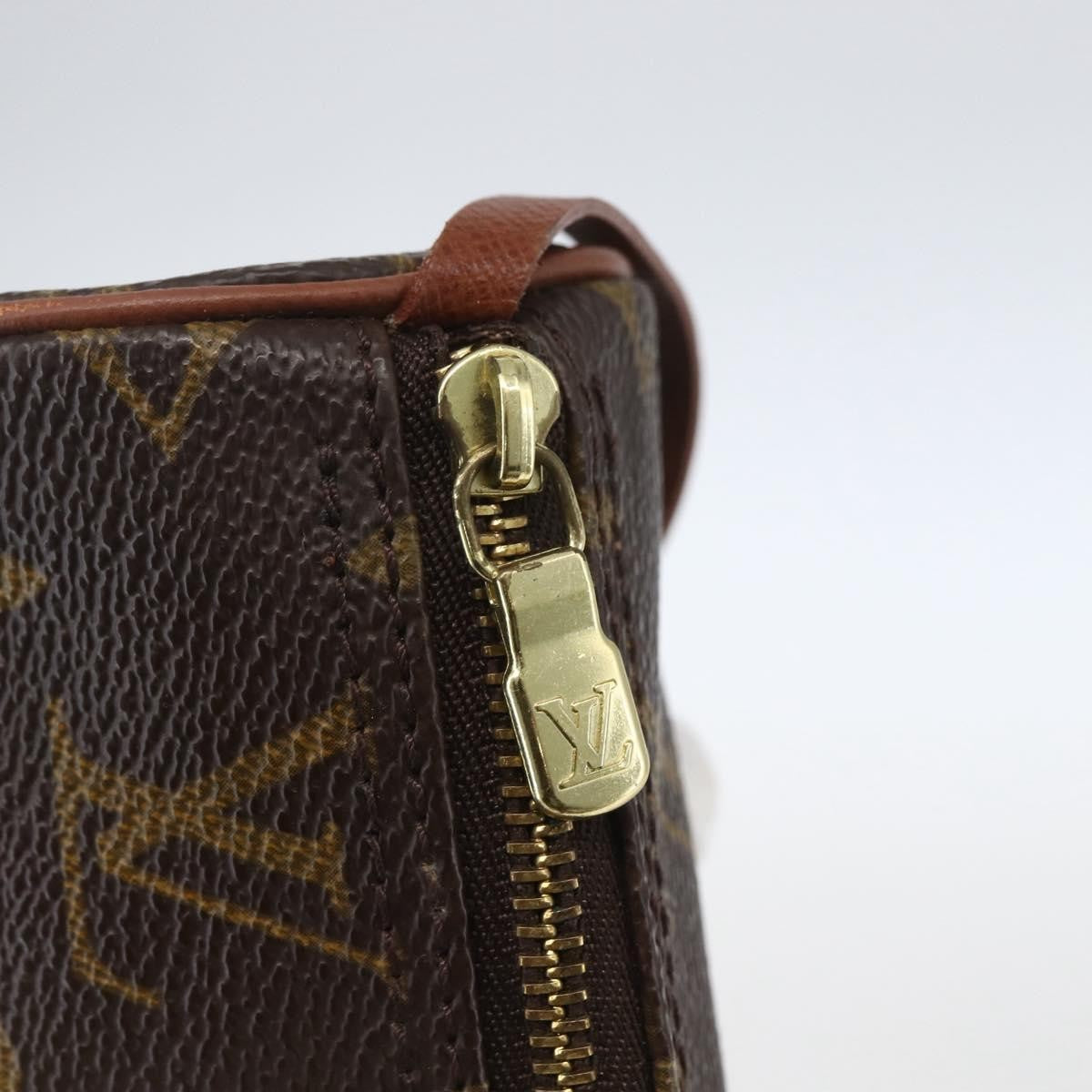 Louis Vuitton Papillon Pochette Monogram Canvas Brown Canvas Clutche & Pouche Bag