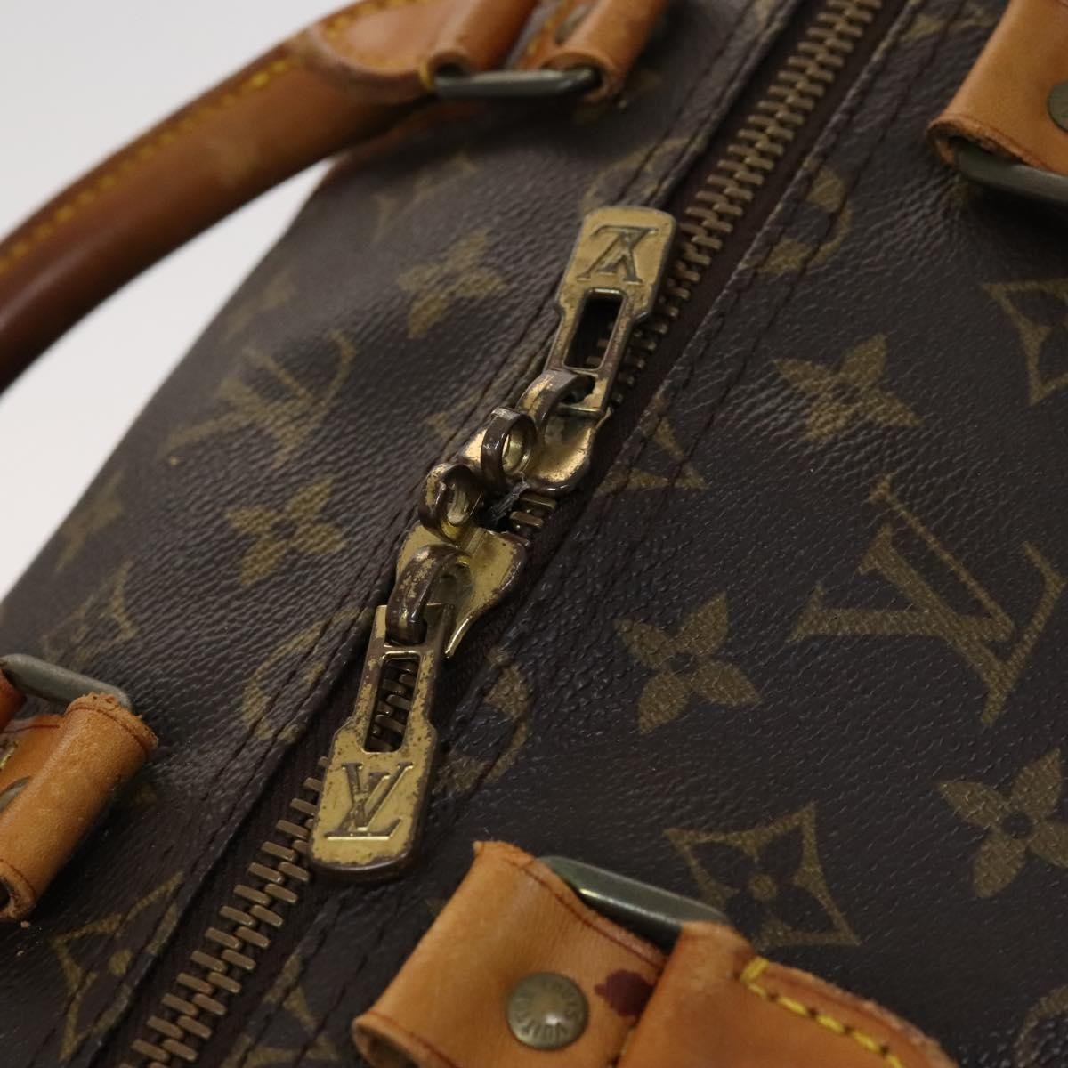 Louis Vuitton Keepall Bag Monogram Canvas Brown Canvas Bag
