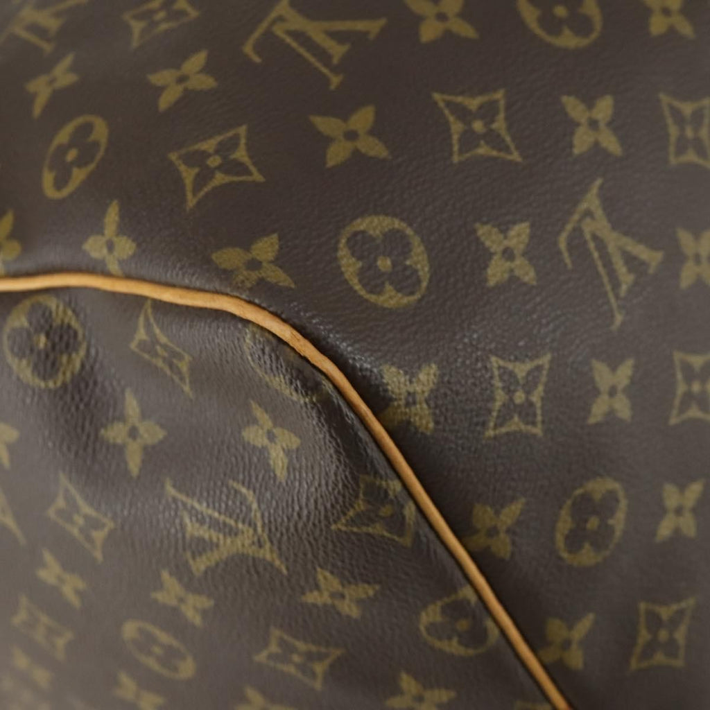 Louis Vuitton Keepall Bag Monogram Canvas Brown Canvas Travel Bag
