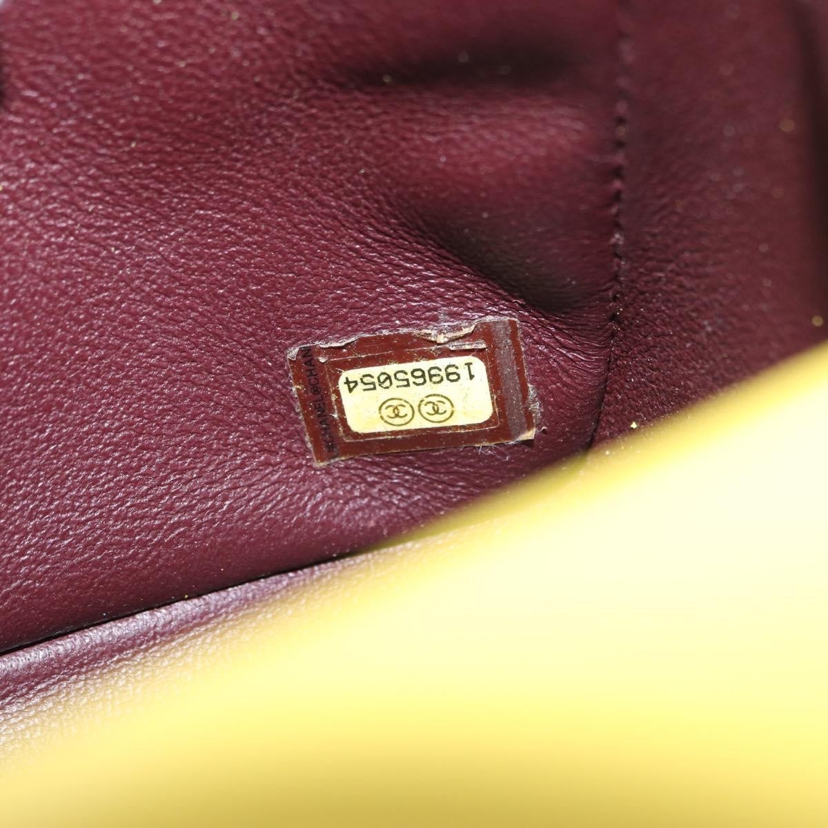 Chanel Chic With Me Flap Bag Quilted Jersey Yellow Cotton Shoulder Bag Bag