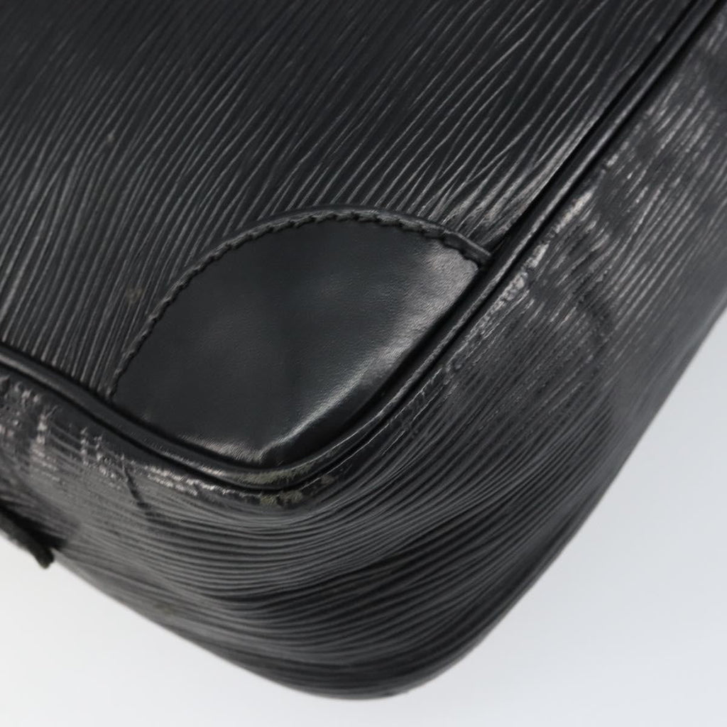 Louis Vuitton Trocadero Handbag Epi Leather Black Leather Shoulder Bag