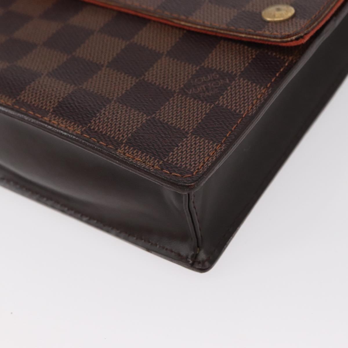 Louis Vuitton Portobello Messenger Damier Brown Canvas Shoulder Bag