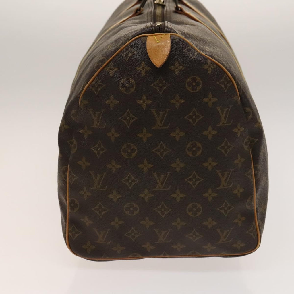 Louis Vuitton Keepall Bag Monogram Canvas Brown Canvas Travel Bag