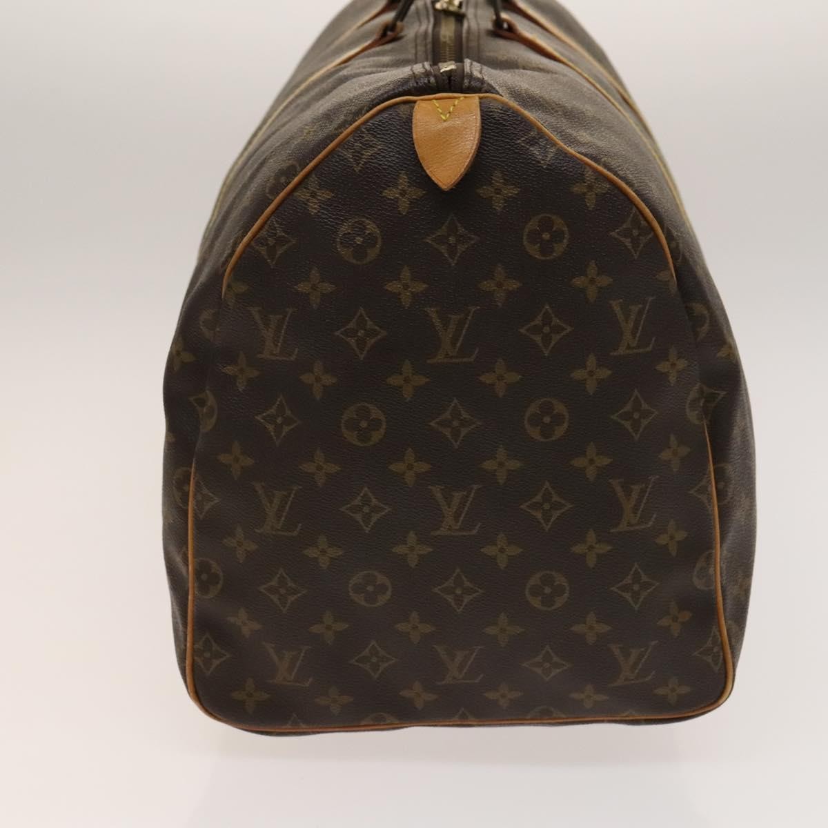 Louis Vuitton Keepall Bag Monogram Canvas Brown Canvas Travel Bag