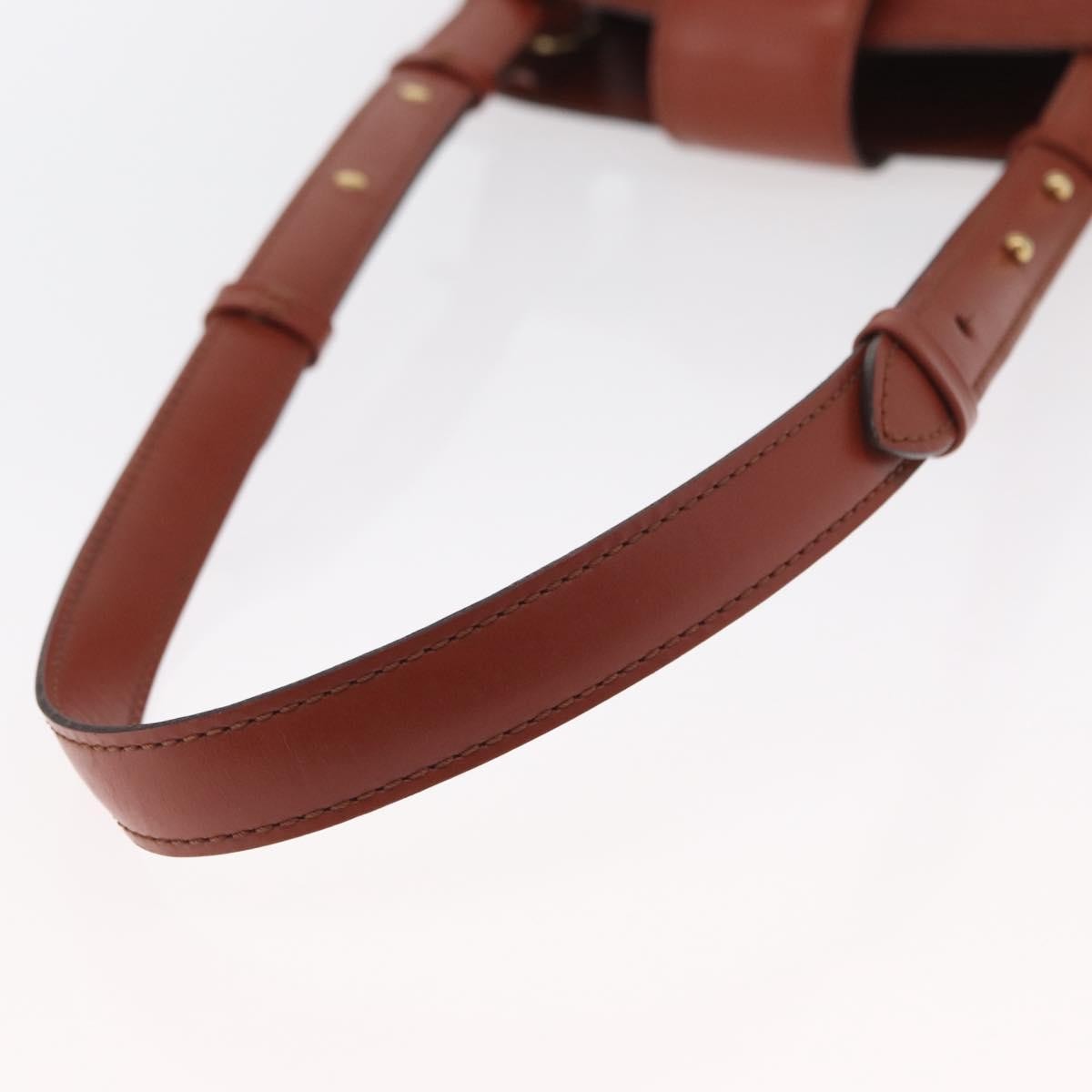 Louis Vuitton Cluny Shoulder Bag Epi Leather Brown Leather Shoulder Bag