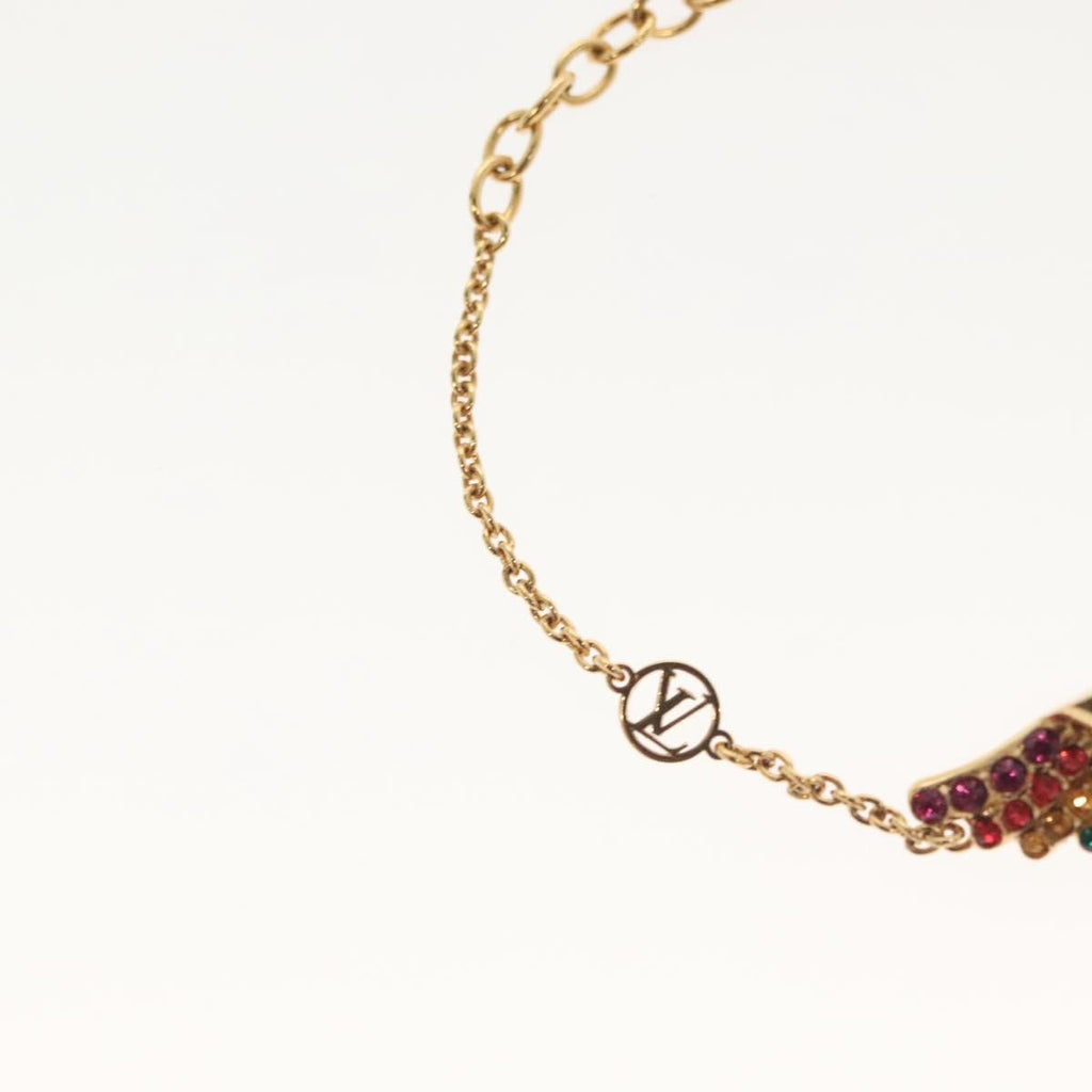 Louis Vuitton Essential V California Dreaming Bracelet Metal With Crystals Gold Metal Bracelet Jewelry