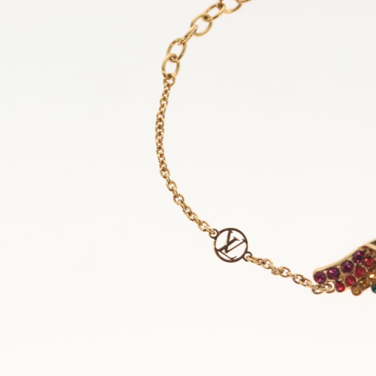 Louis Vuitton Essential V California Dreaming Bracelet Metal With Crystals Gold Metal Bracelet Jewelry