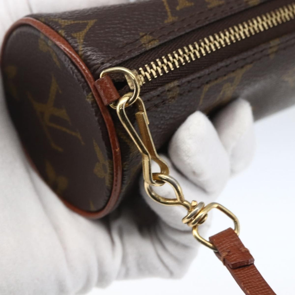 Louis Vuitton Papillon Pochette Monogram Canvas Brown Canvas Clutche & Pouche Bag
