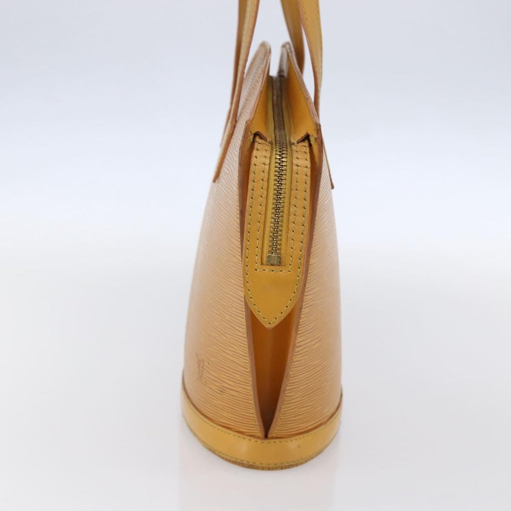 Louis Vuitton Saint Jacques Handbag Epi Leather Yellow Leather Handbag