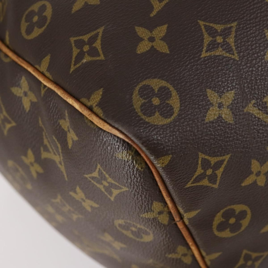 Louis Vuitton Keepall Bag Monogram Canvas Brown Canvas Travel Bag