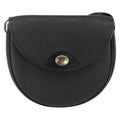 Christian Dior Vintage Honeycomb Shoulder Bag Canvas And Leather Black Canvas Shoulder Bag Bag (Pre-Owned)