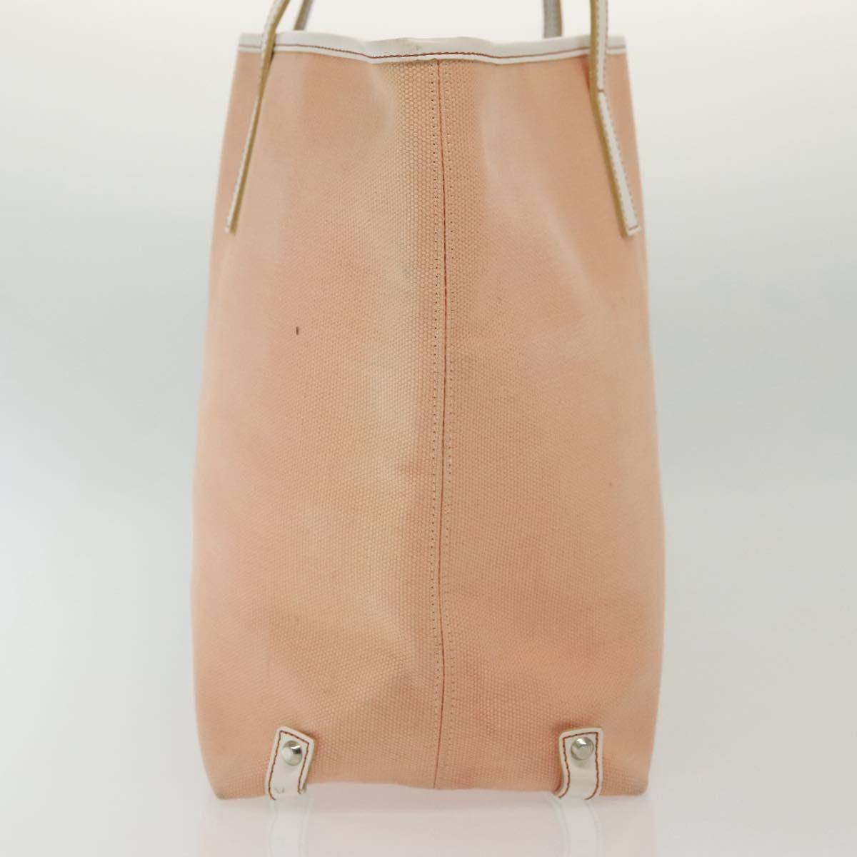 Burberry Blue Label Tote Bag Canvas Pink Canvas Tote Bag
