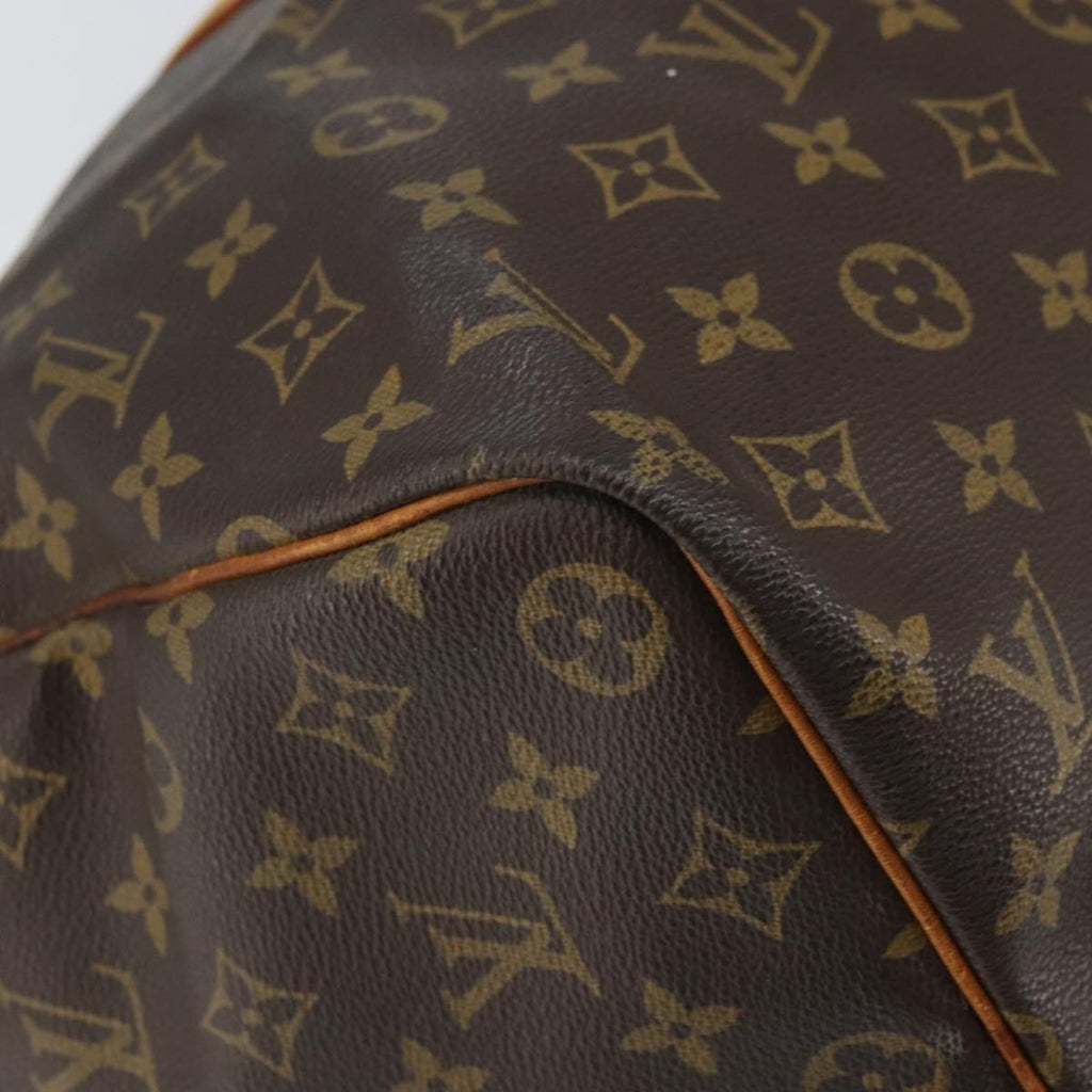 Louis Vuitton Keepall Bag Monogram Canvas Brown Canvas Travel Bag