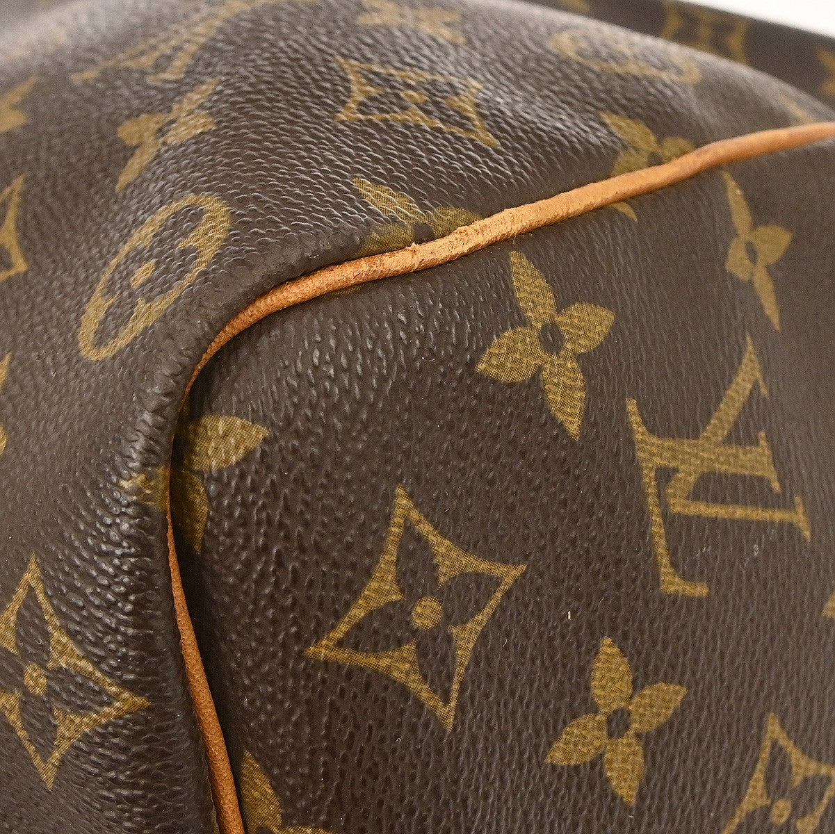 Louis Vuitton Keepall Bag Monogram Canvas Brown Canvas Travel Bag