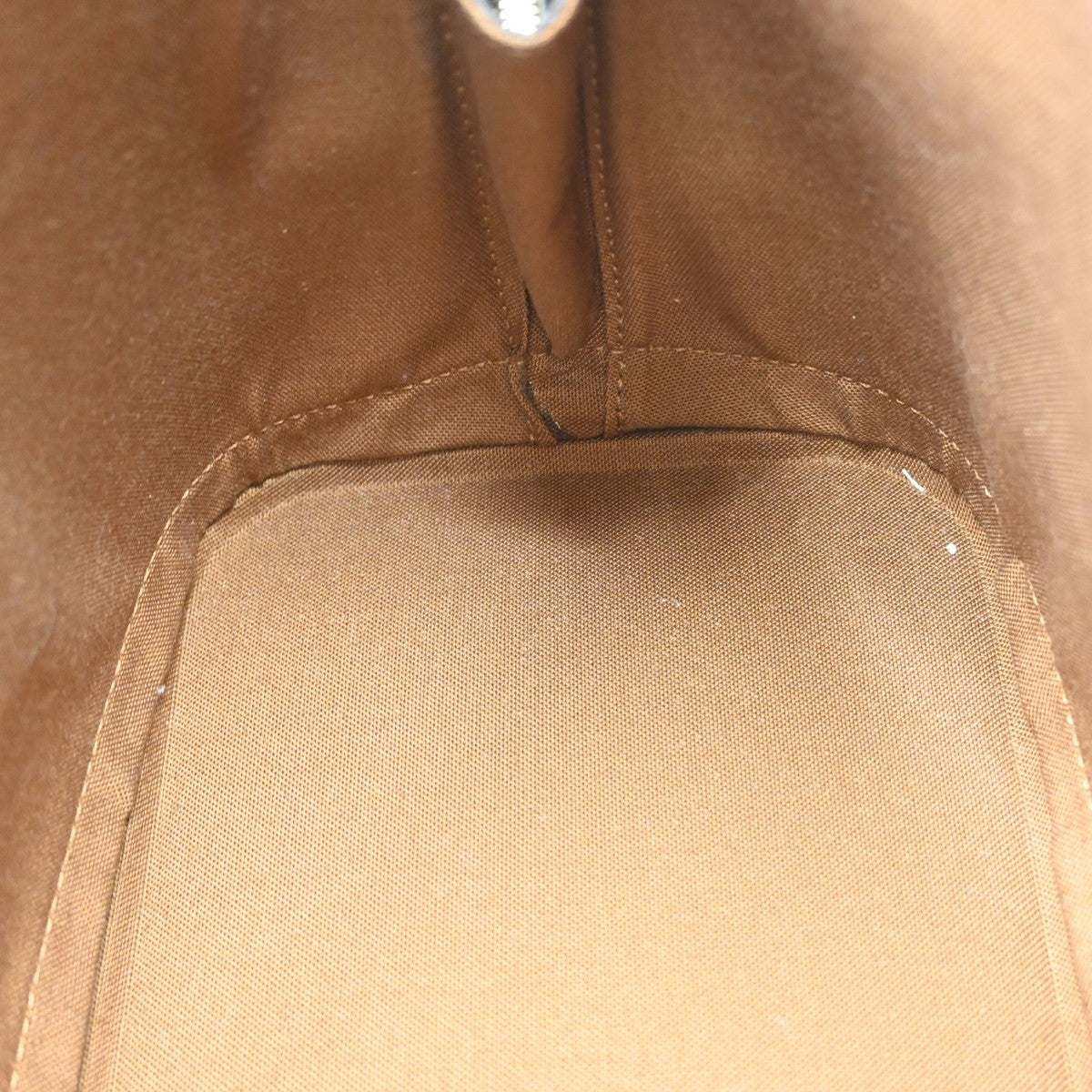 Louis Vuitton Alma Handbag Monogram Canvas Brown Canvas Handbag