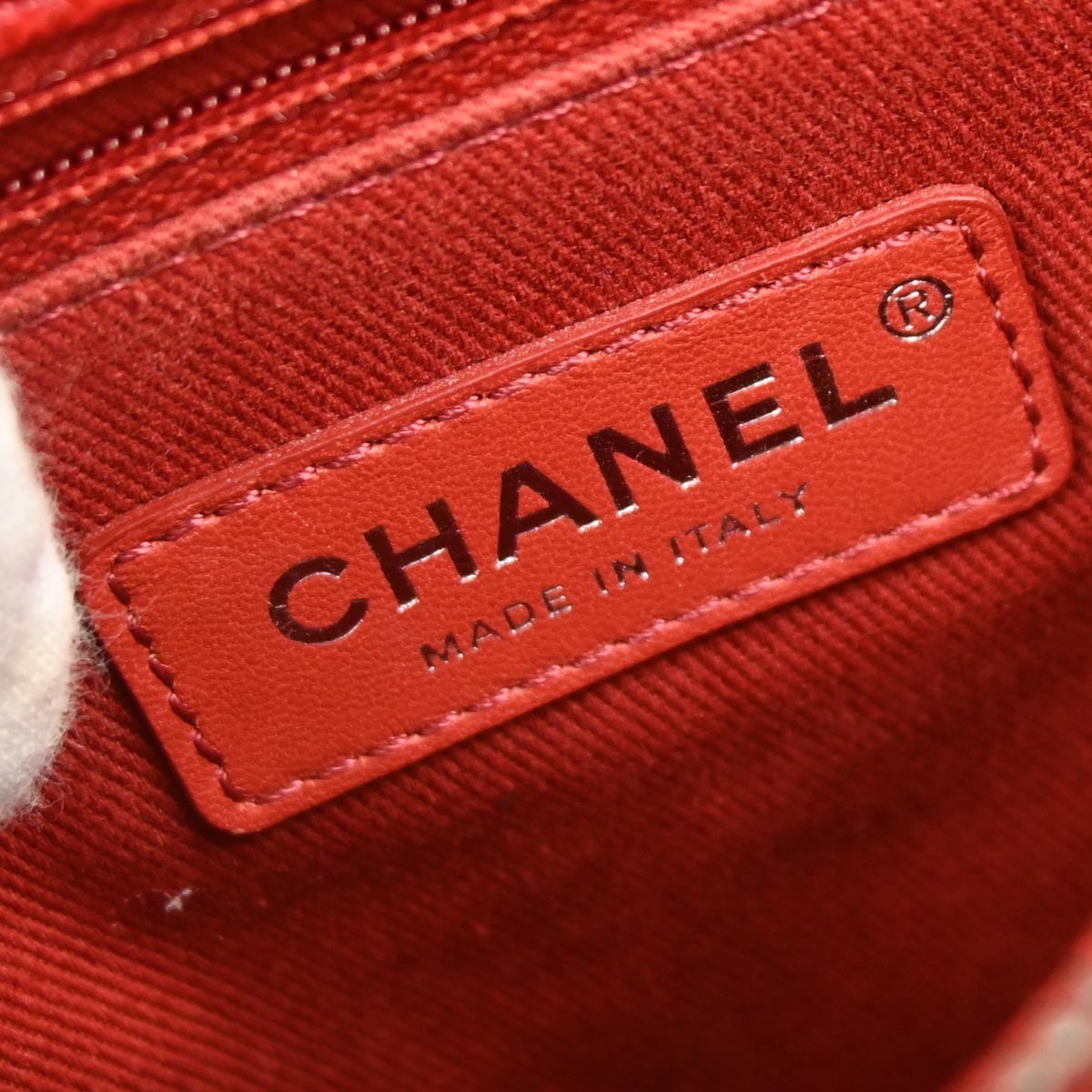 Chanel Coco Top Handle Bag Quilted Caviar Red Leather Handbag