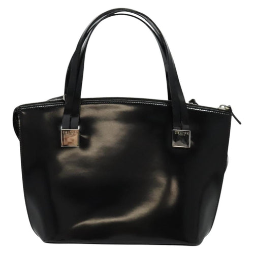 Celine Handbag Patent Leather Black Patent_Leather Handbag