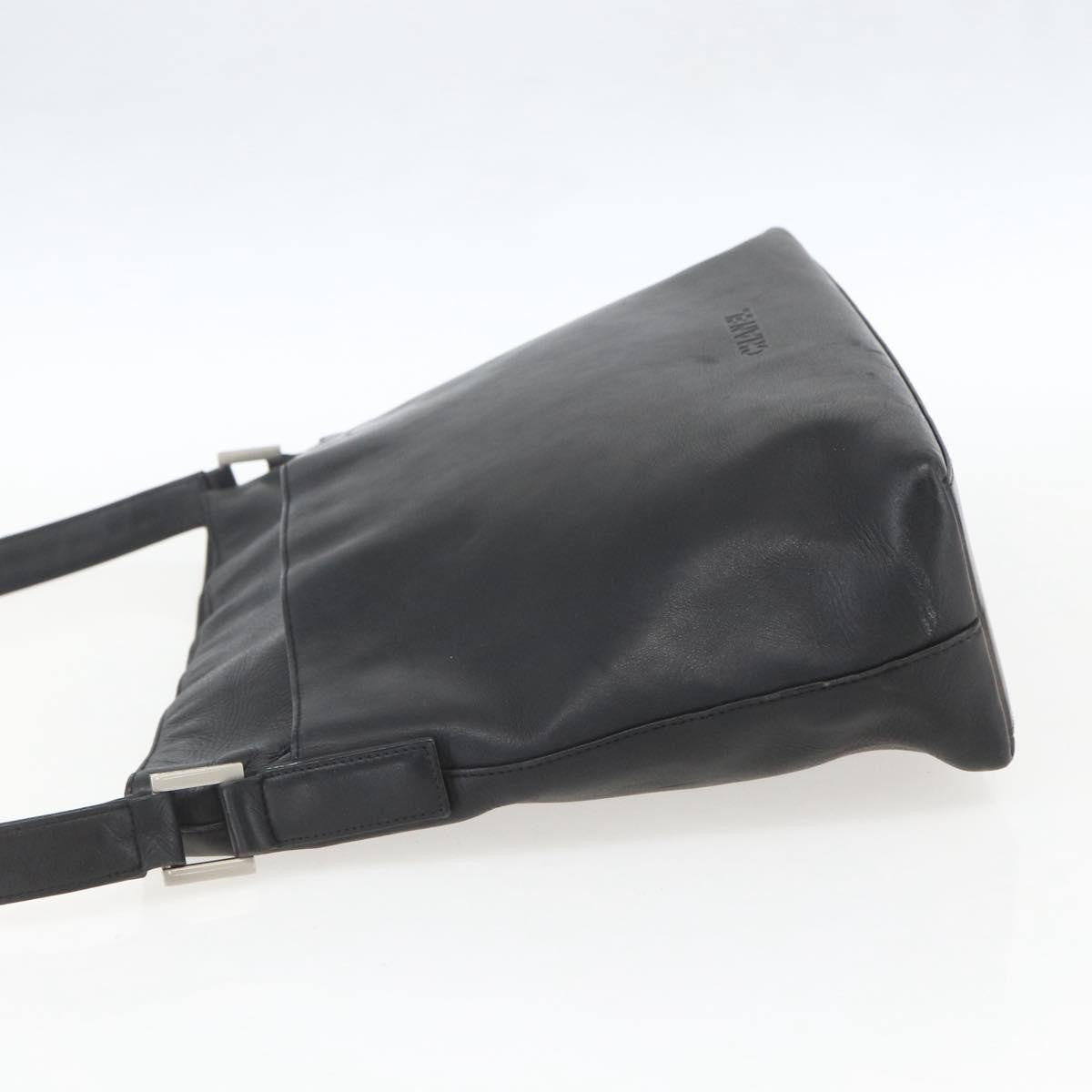 Chanel Vintage Shoulder Bag Leather Black Leather Shoulder Bag Bag