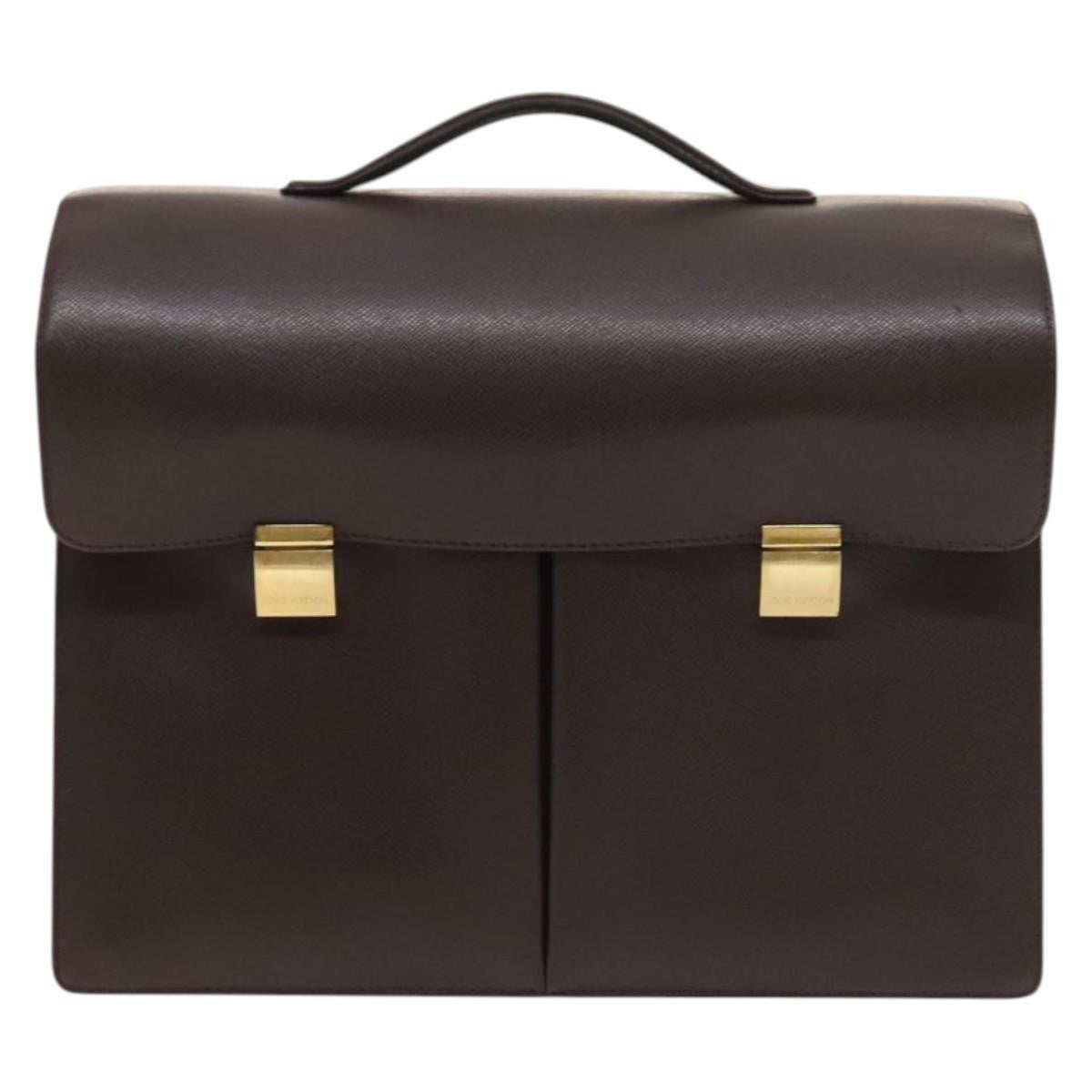 Louis Vuitton Rendez-Vous Shoulder Bag Monogram Metal Calfskin Brown Leather Bag