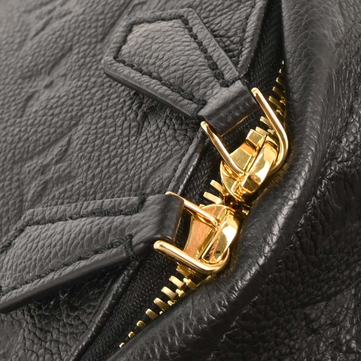 Louis Vuitton Sorbonne Backpack Monogram Empreinte Leather Black Leather Backpack Bag