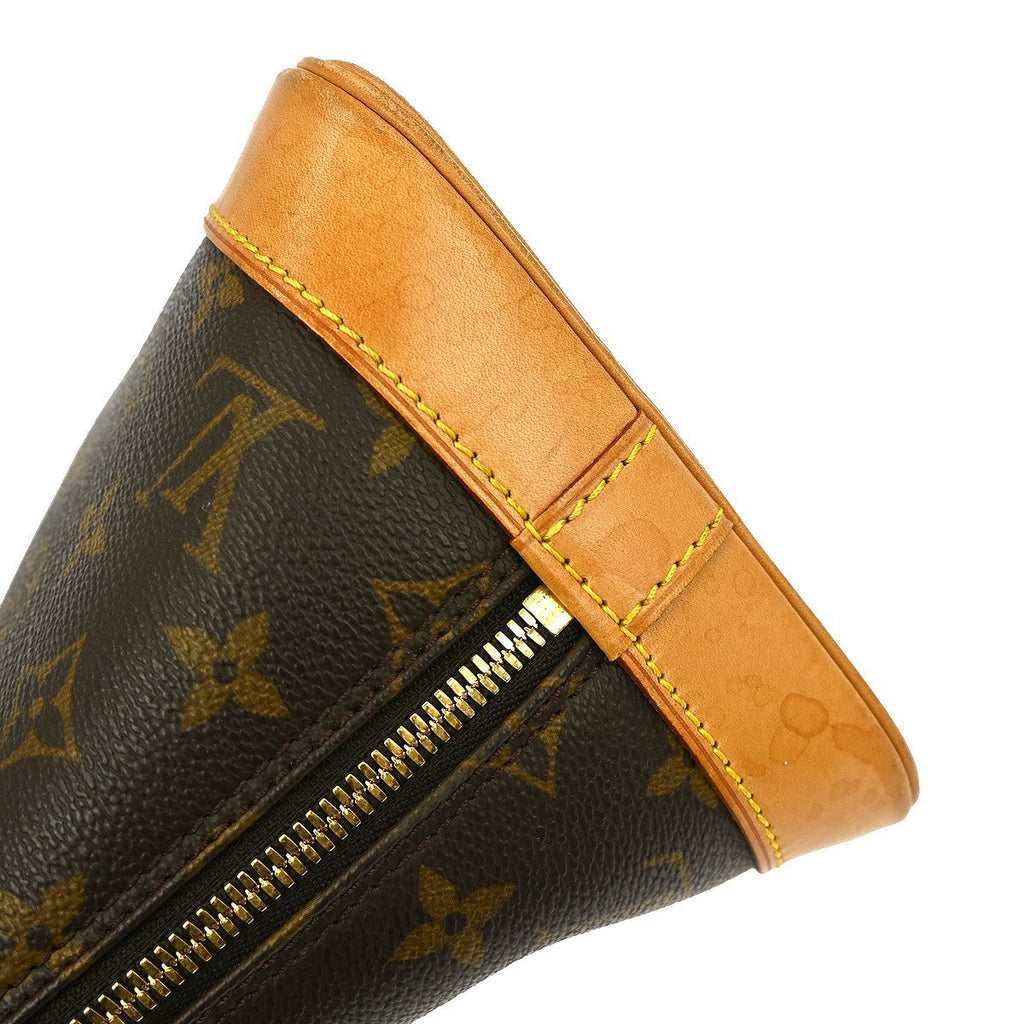 Louis Vuitton Alma Handbag Monogram Canvas Brown Canvas Handbag
