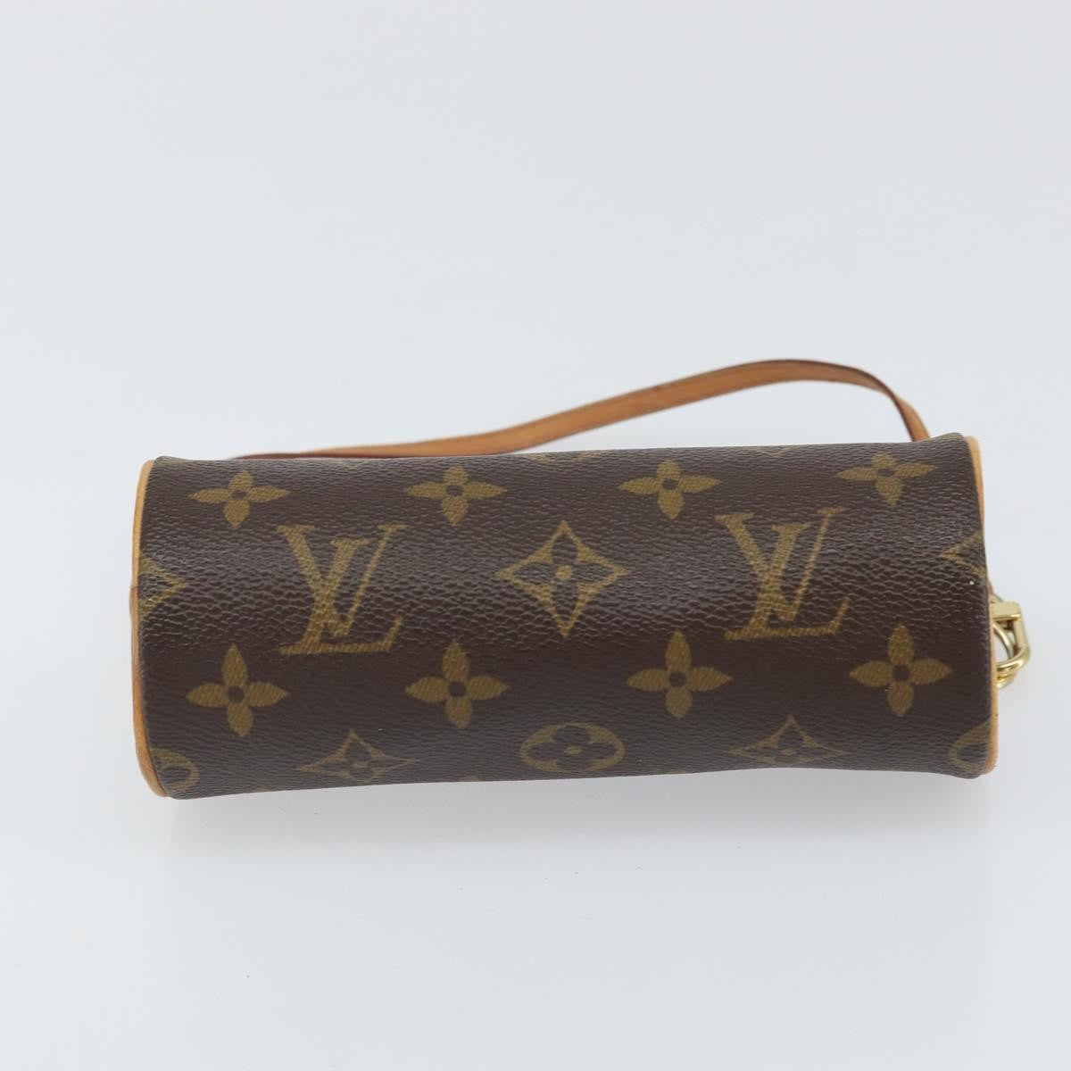 Louis Vuitton Papillon Pochette Monogram Canvas Brown Canvas Clutche & Pouche Bag