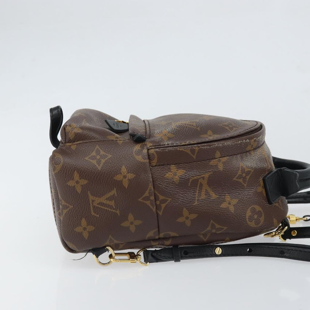 Louis Vuitton Palm Springs Backpack Monogram Canvas Brown Canvas Backpack Bag
