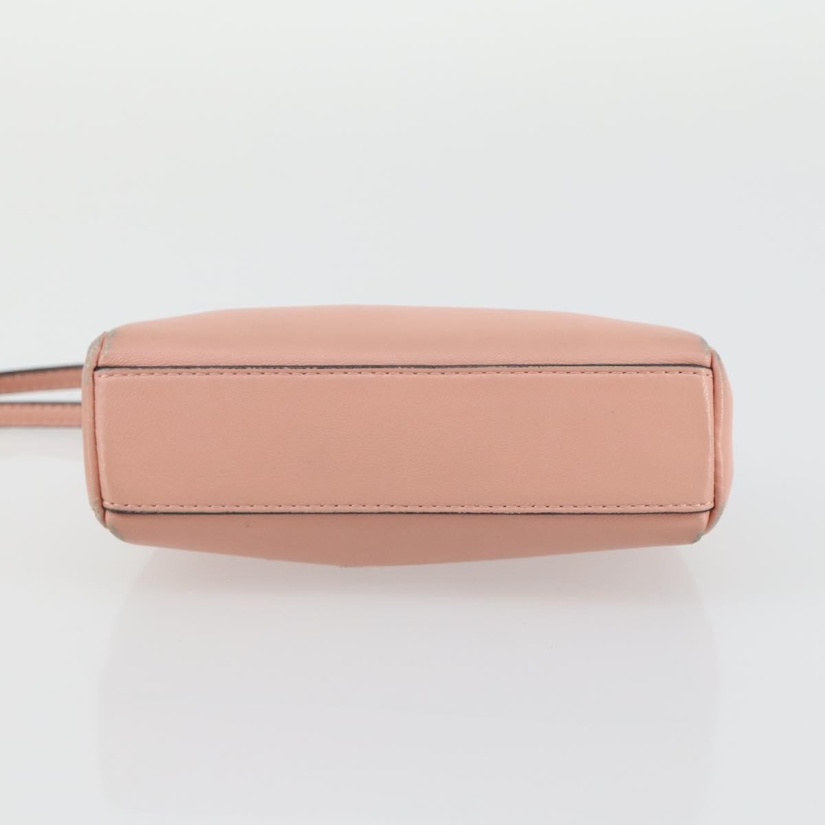 Fendi Peekaboo Bag Leather Pink Leather Handbag
