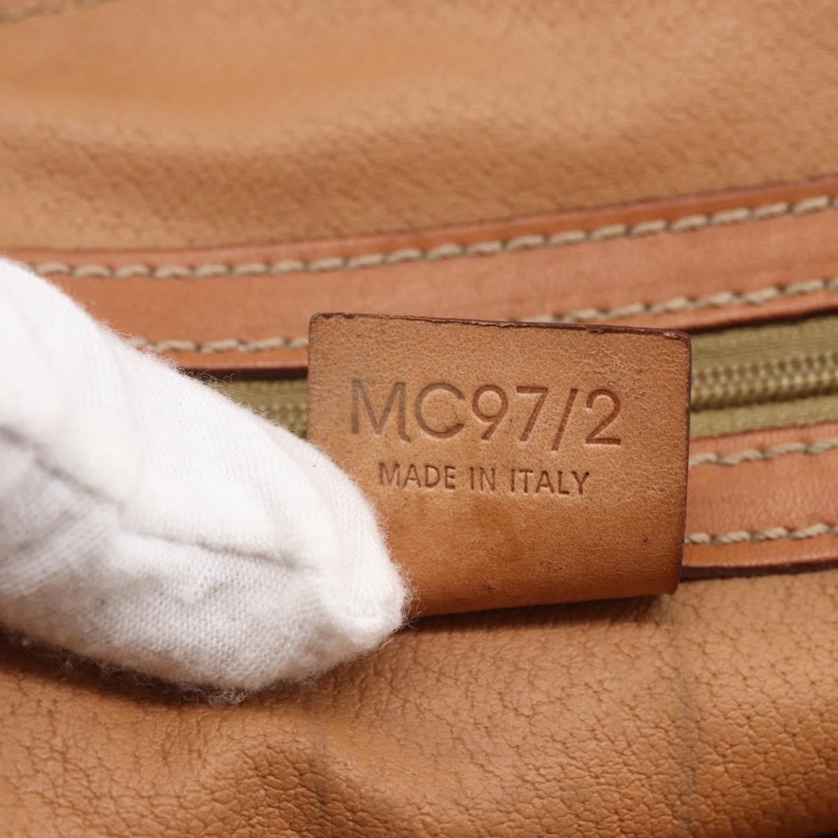 Celine Vintage Macadam Handbag Canvas Brown Canvas Handbag