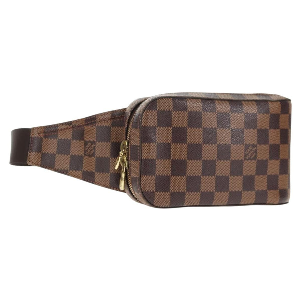 Louis Vuitton Geronimos Waist Bag Damier Brown Canvas Shoulder Bag