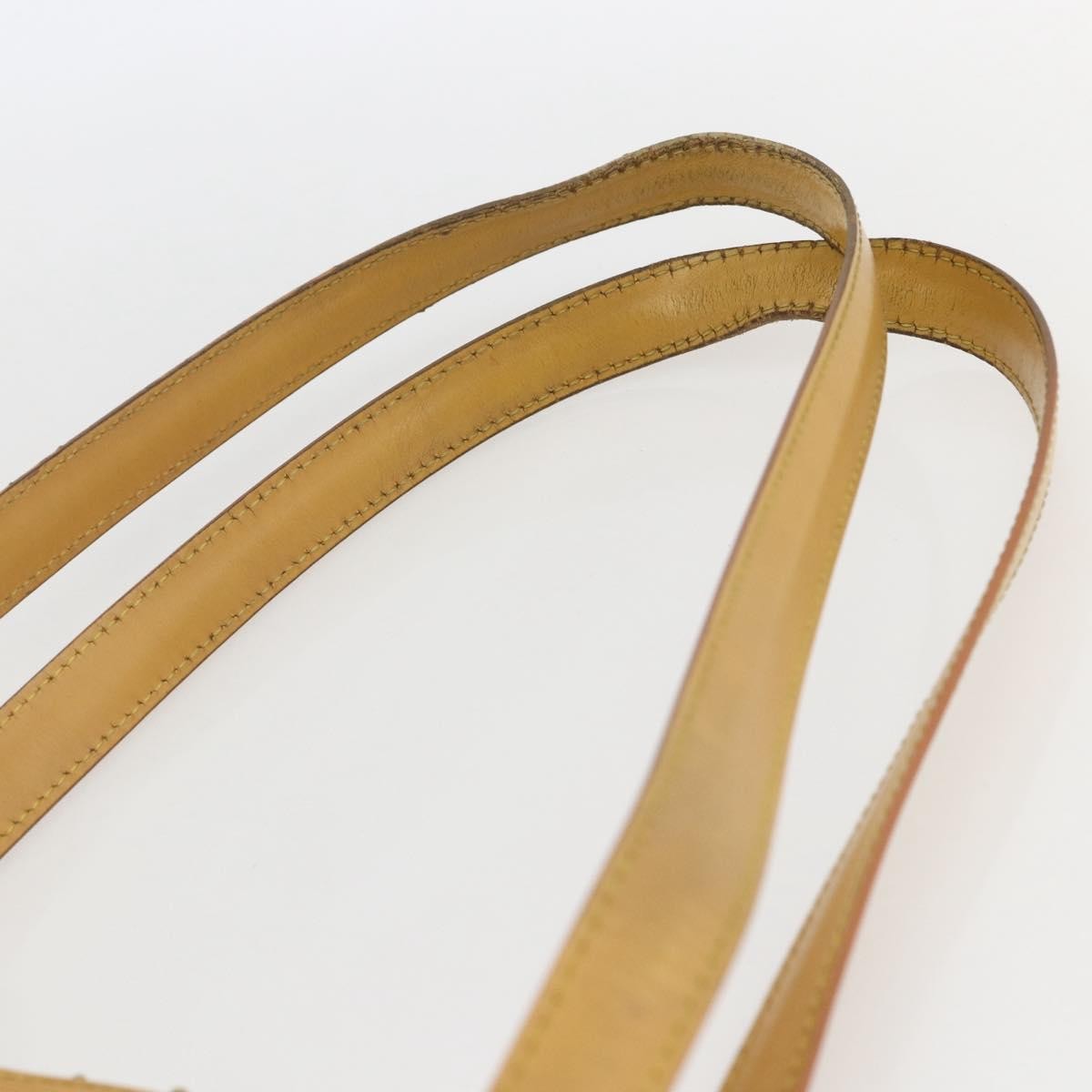 Louis Vuitton Lussac Handbag Epi Leather Yellow Leather Shoulder Bag