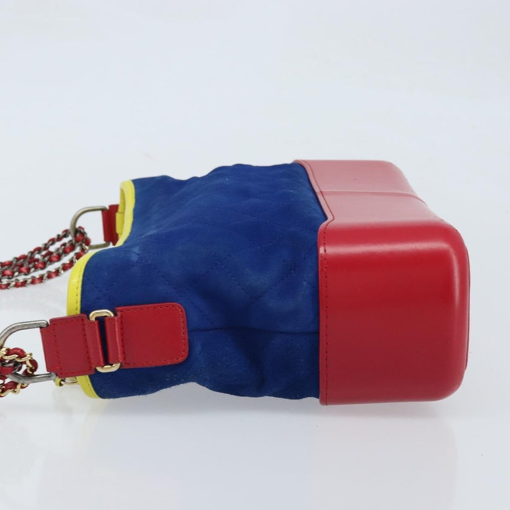 Chanel Gabrielle Hobo Quilted Suede Multicolour Suede Shoulder Bag Bag