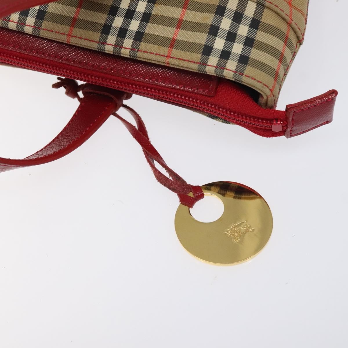 Burberry Nova Check Handbag Nova Check Canvas And Leather Beige Canvas Handbag