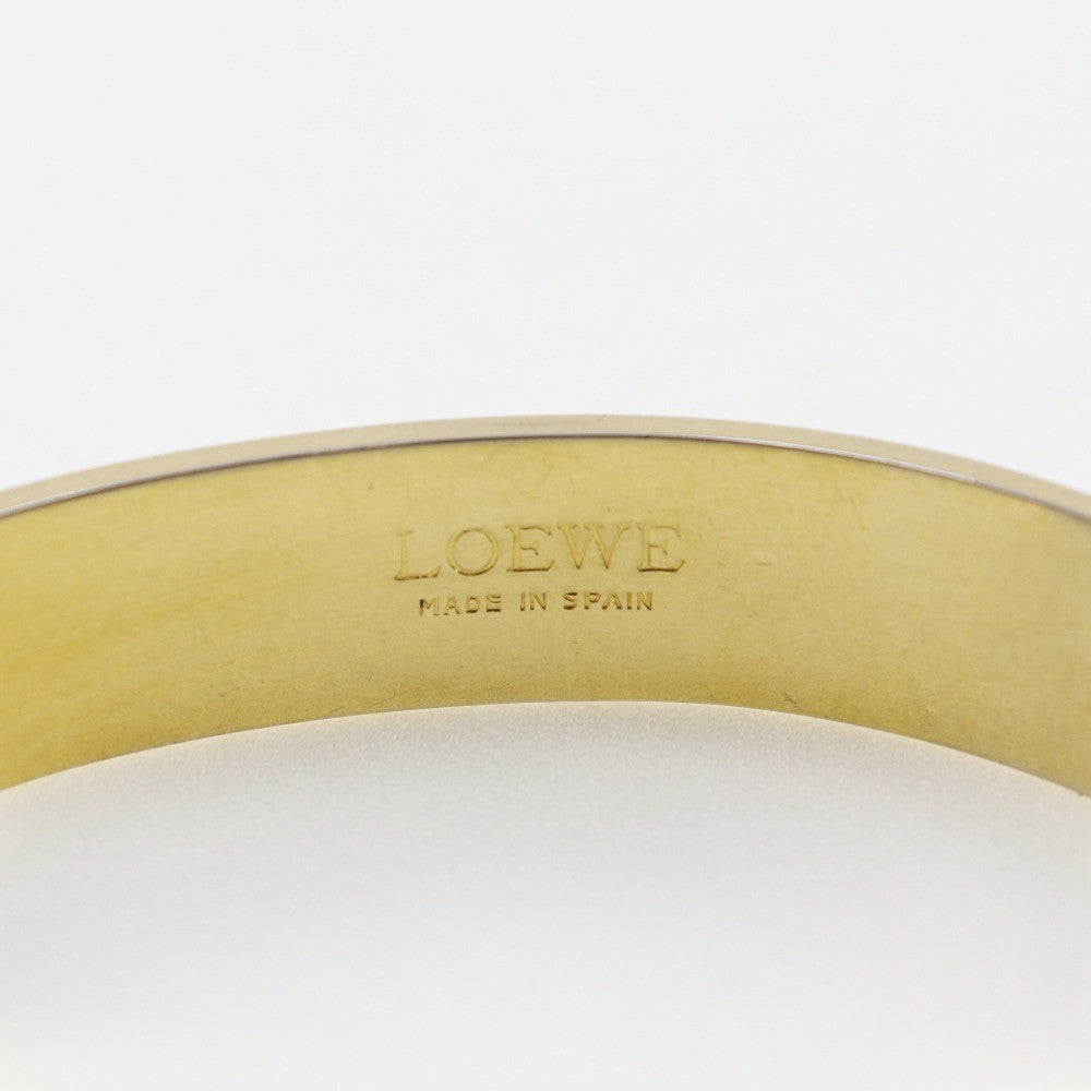 Louis Vuitton Anagram Bangle Gold Plated Gold Gold_Plated Bracelet Jewelry