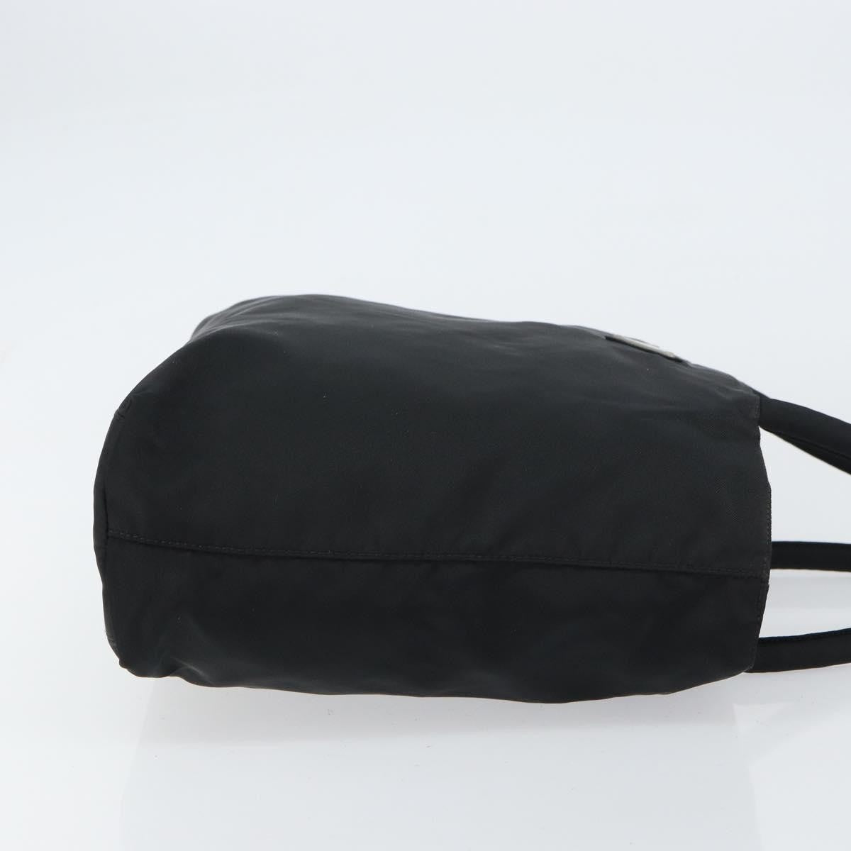 Prada Vintage Zip Tote Tessuto Black Nylon Tote Bag Bag