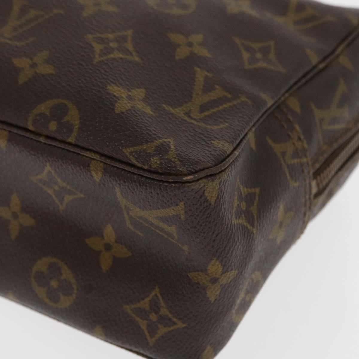 Louis Vuitton Trousse Toilette Monogram Canvas Brown Canvas Clutche & Pouche Bag