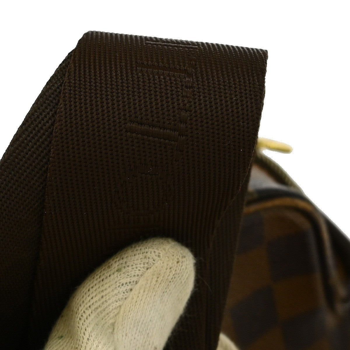 Louis Vuitton Olav Handbag Damier Brown Canvas Shoulder Bag