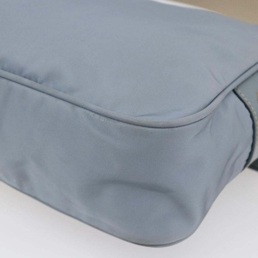 Prada Front Pocket Camera Bag Tessuto Blue Nylon Shoulder Bag Bag