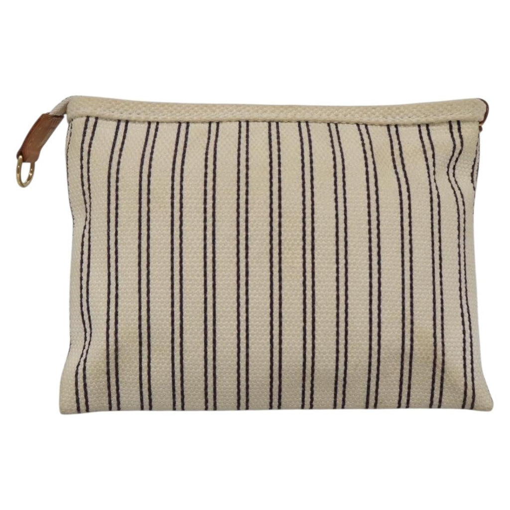 Louis Vuitton Antigua Pouch Canvas White Canvas Bag