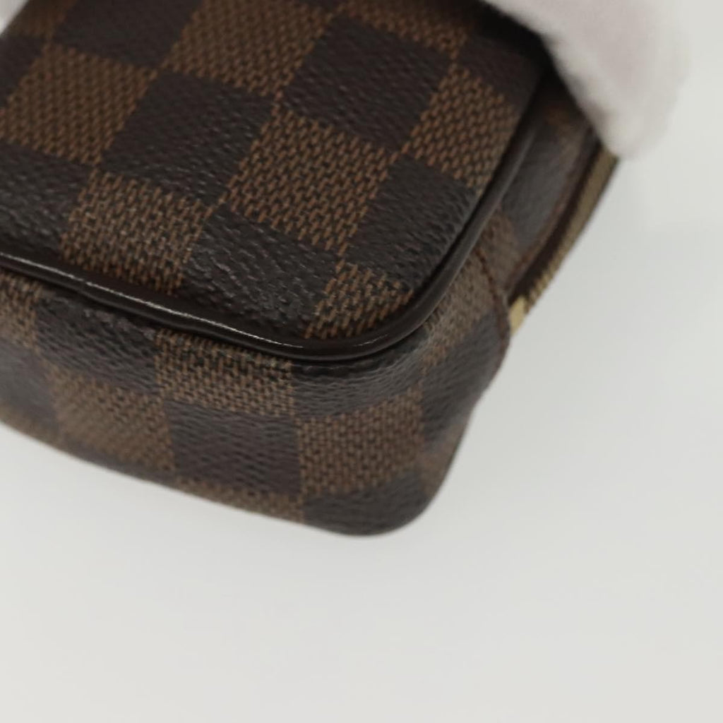Louis Vuitton Etui Okapi Camera Case Damier Brown Canvas Clutche & Pouche Bag