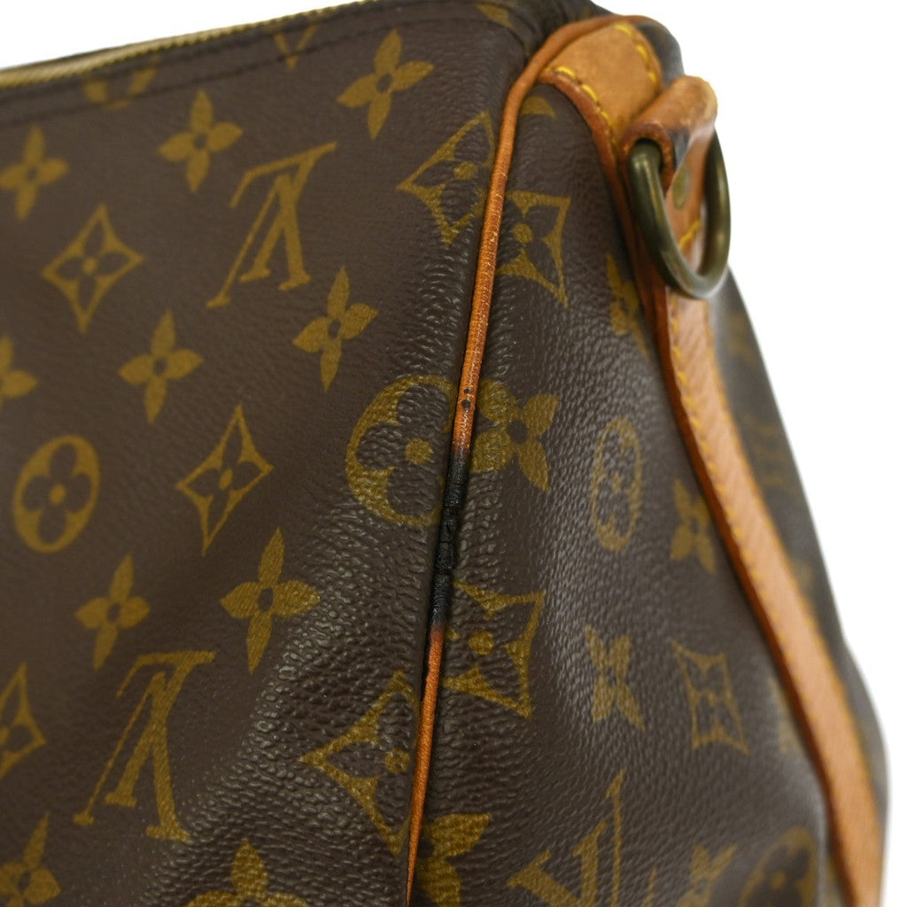 Louis Vuitton Keepall Bag Monogram Canvas Brown Canvas Travel Bag