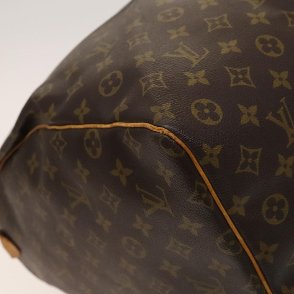 Louis Vuitton Keepall Bag Monogram Canvas Brown Canvas Travel Bag