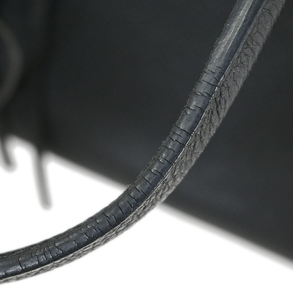 Balenciaga Papier A4 Classic Metallic Edge Bag Leather Black Leather Tote Bag