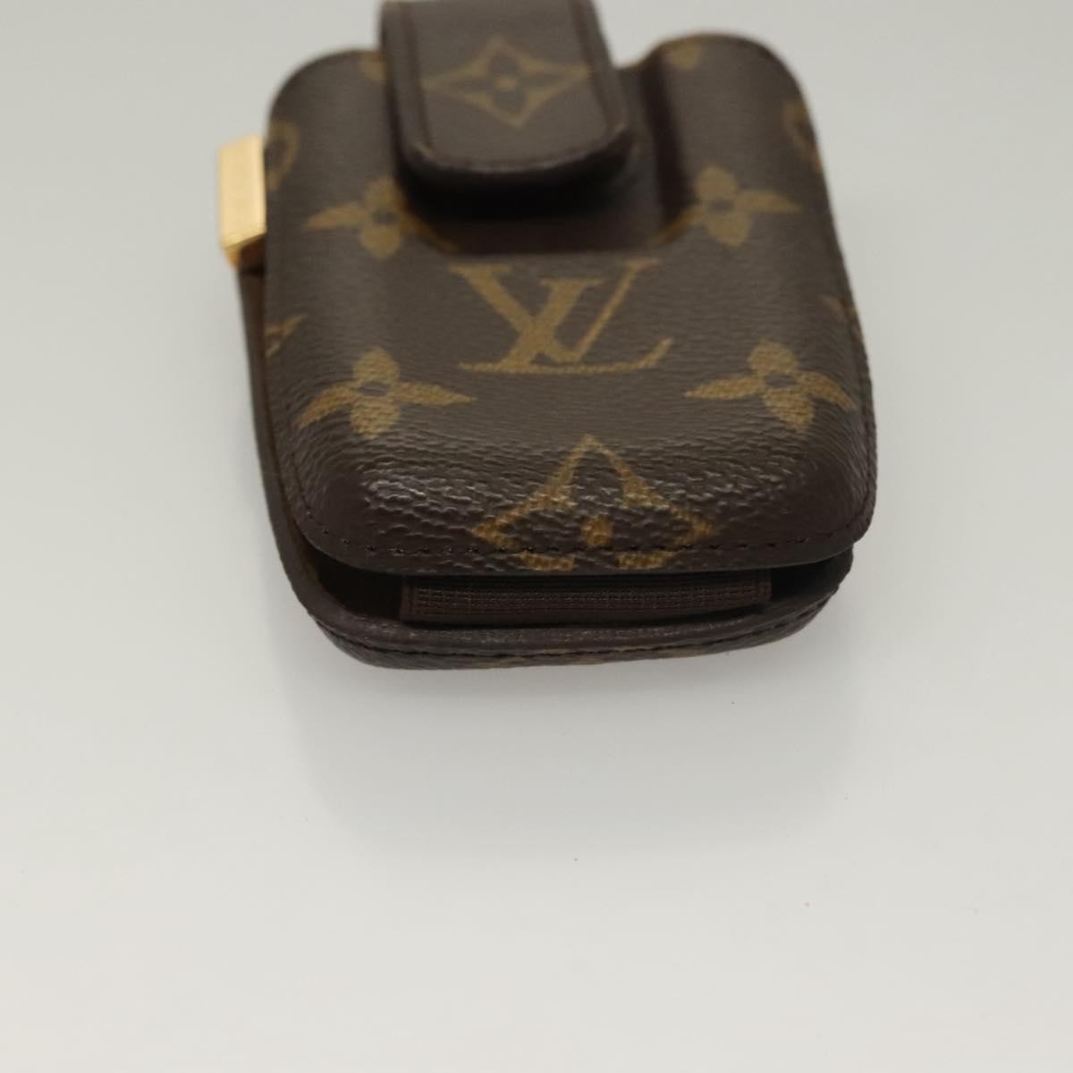 Louis Vuitton Etui Phone Case Monogram Canvas Brown Canvas Bag