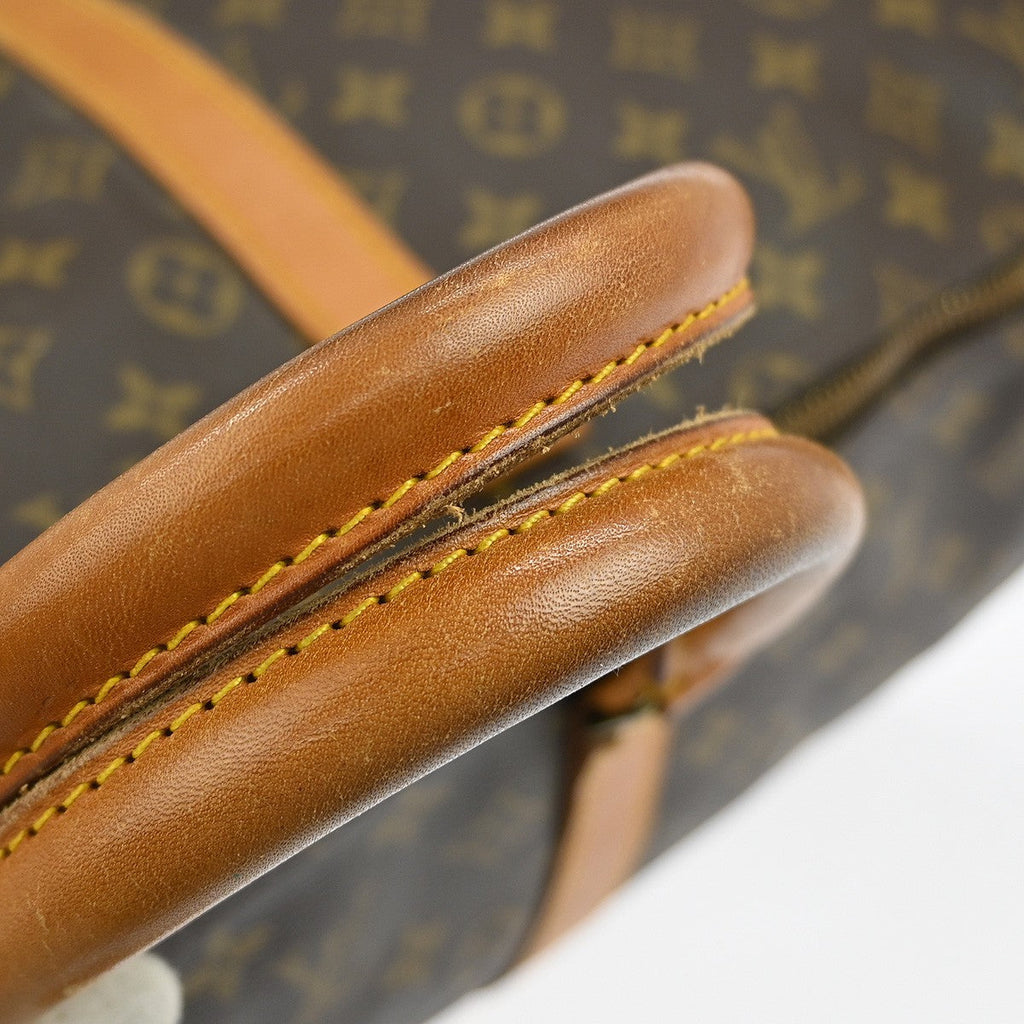 Louis Vuitton Keepall Bag Monogram Canvas Brown Canvas Travel Bag